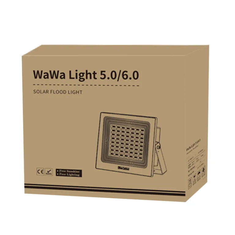 蓝碳-200W中国高功率高亮度室外发光IP65点灯太阳能LED照明灯